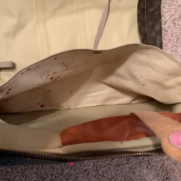 Giant Authentic Sirius Louis Vuitton travel luggage suitcase in brown monogram - Picture 4 of 13